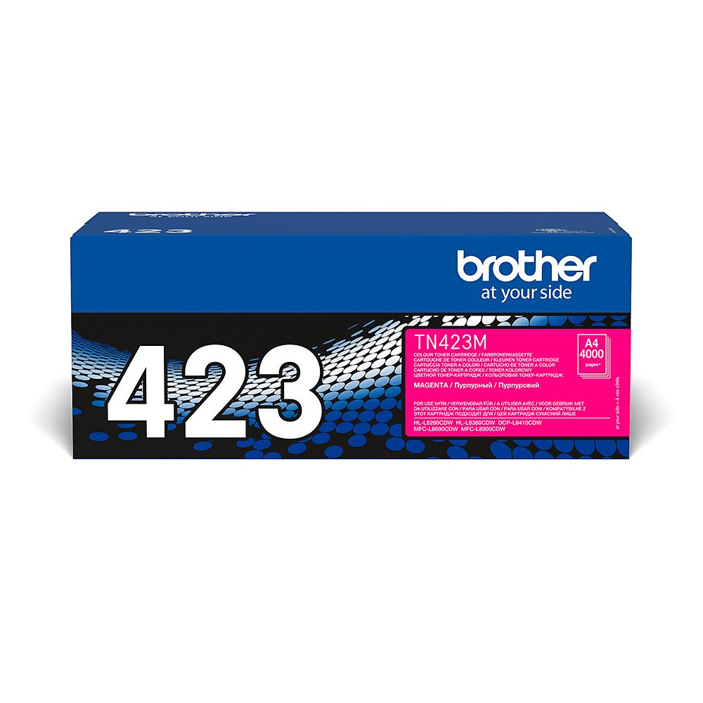 Brother TN-423M cartuccia toner 1 pz Originale Magenta Brother TN-423M cartuccia toner 1 pz Originale Magenta
