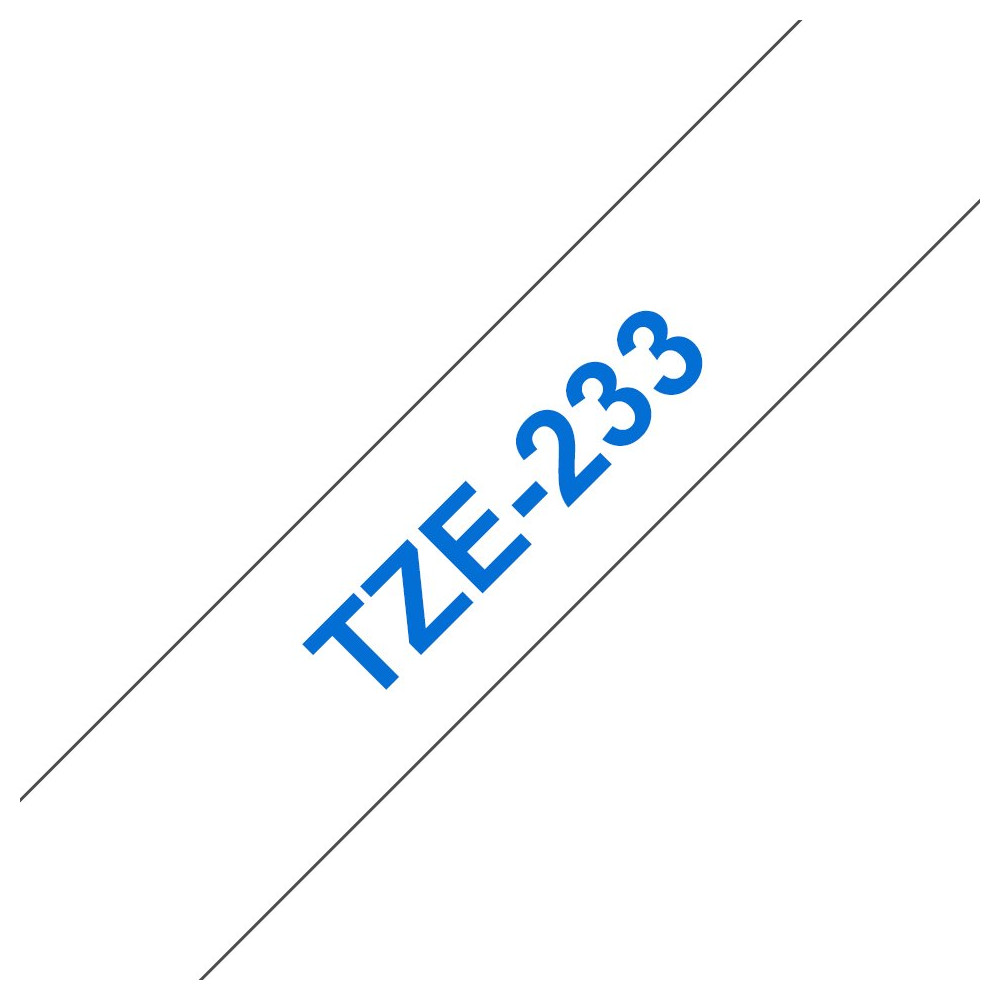 Brother TZE-233 nastro per etichettatrice Blu su bianco Brother TZE-233 nastro per etichettatrice Blu su bianco