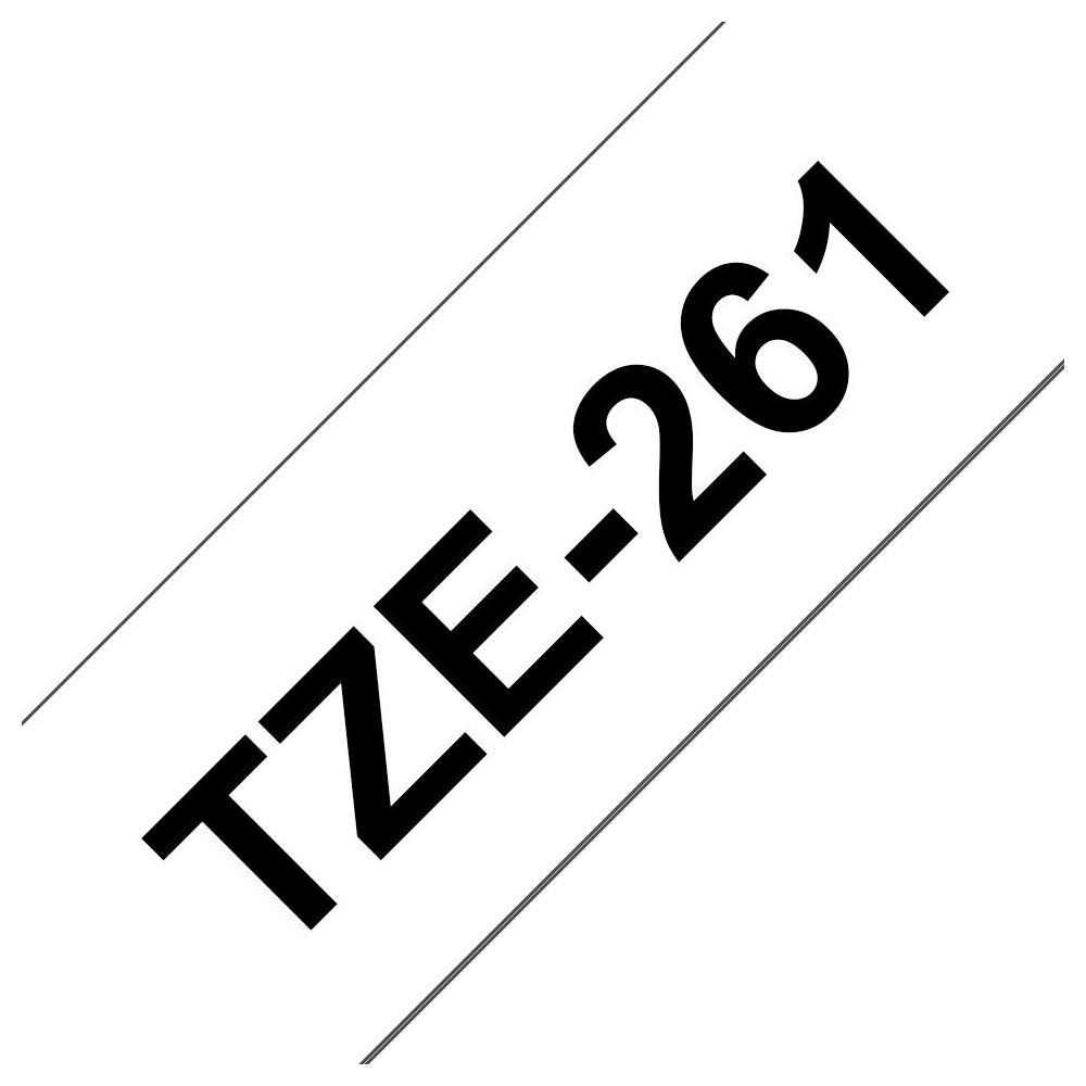 Brother TZE-261 nastro per etichettatrice Nero su bianco TZ Brother TZE-261 nastro per etichettatrice Nero su bianco TZ