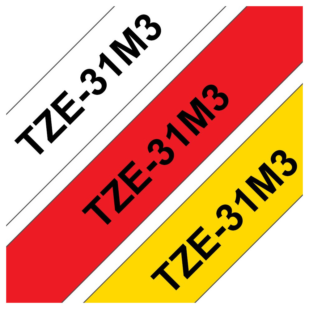 Brother TZE31M3 nastro per etichettatrice TZe Brother TZE31M3 nastro per etichettatrice TZe