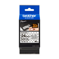 Brother TZE-SE5 nastro per etichettatrice Nero su bianco TZ/TZe