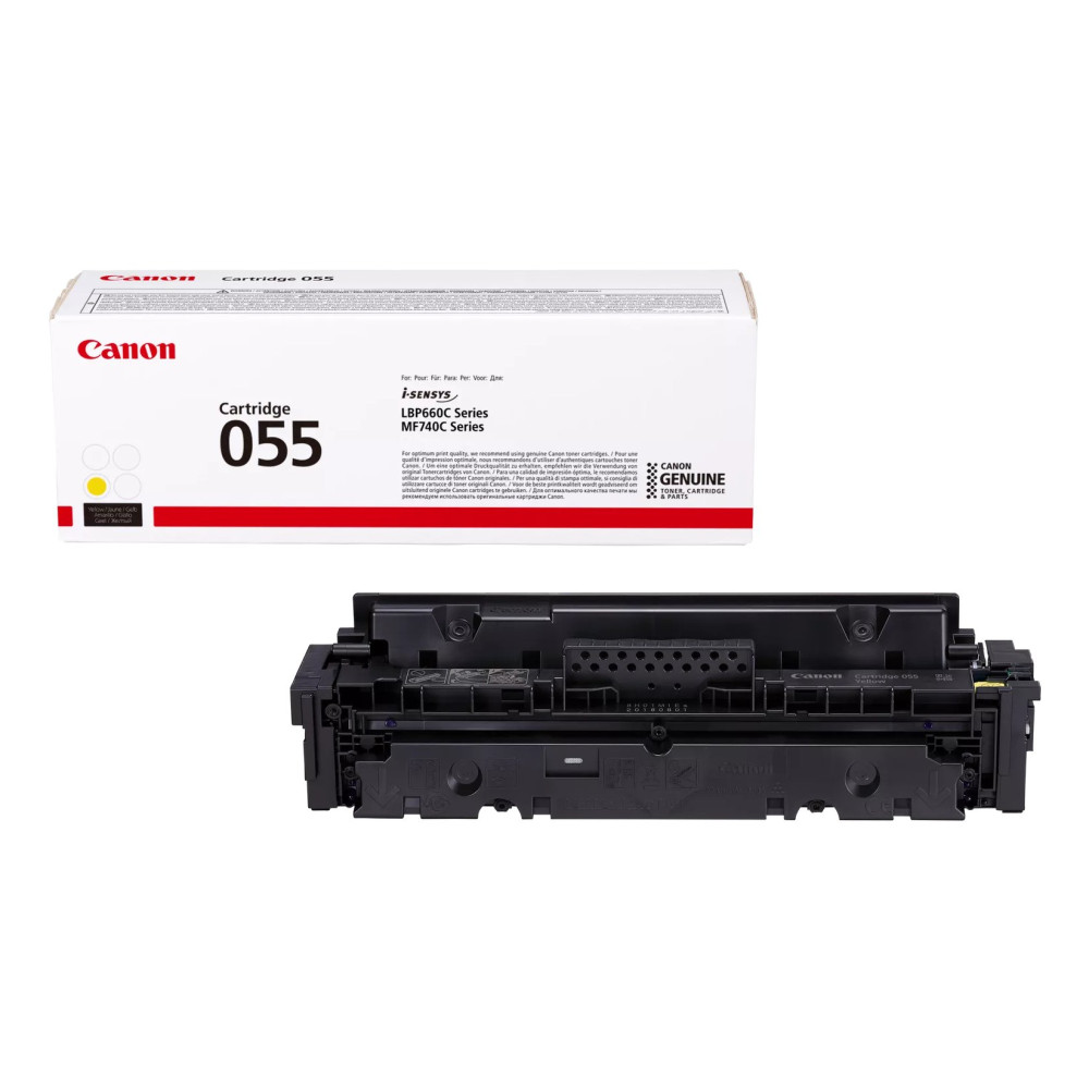 Canon 055 cartuccia toner 1 pz Originale Giallo Canon 055 cartuccia toner 1 pz Originale Giallo