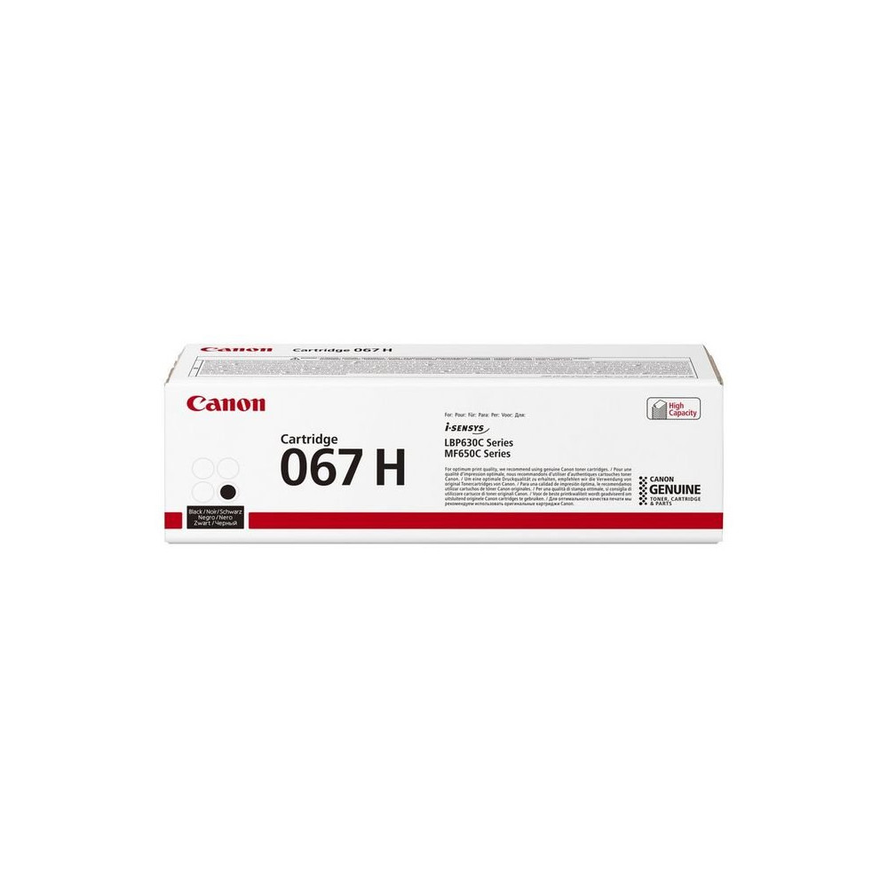 Canon 067H cartuccia toner 1 pz Originale Nero Canon 067H cartuccia toner 1 pz Originale Nero