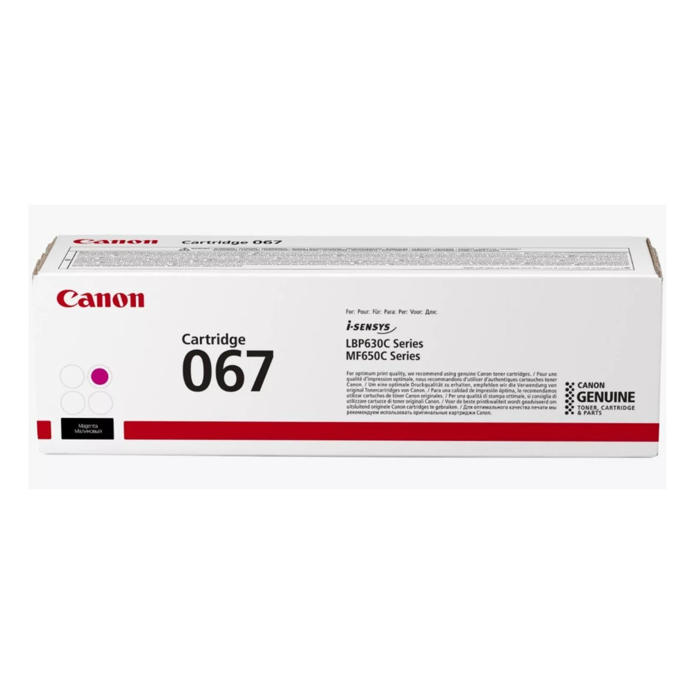 Canon 067 cartuccia toner 1 pz Originale Magenta Canon 067 cartuccia toner 1 pz Originale Magenta