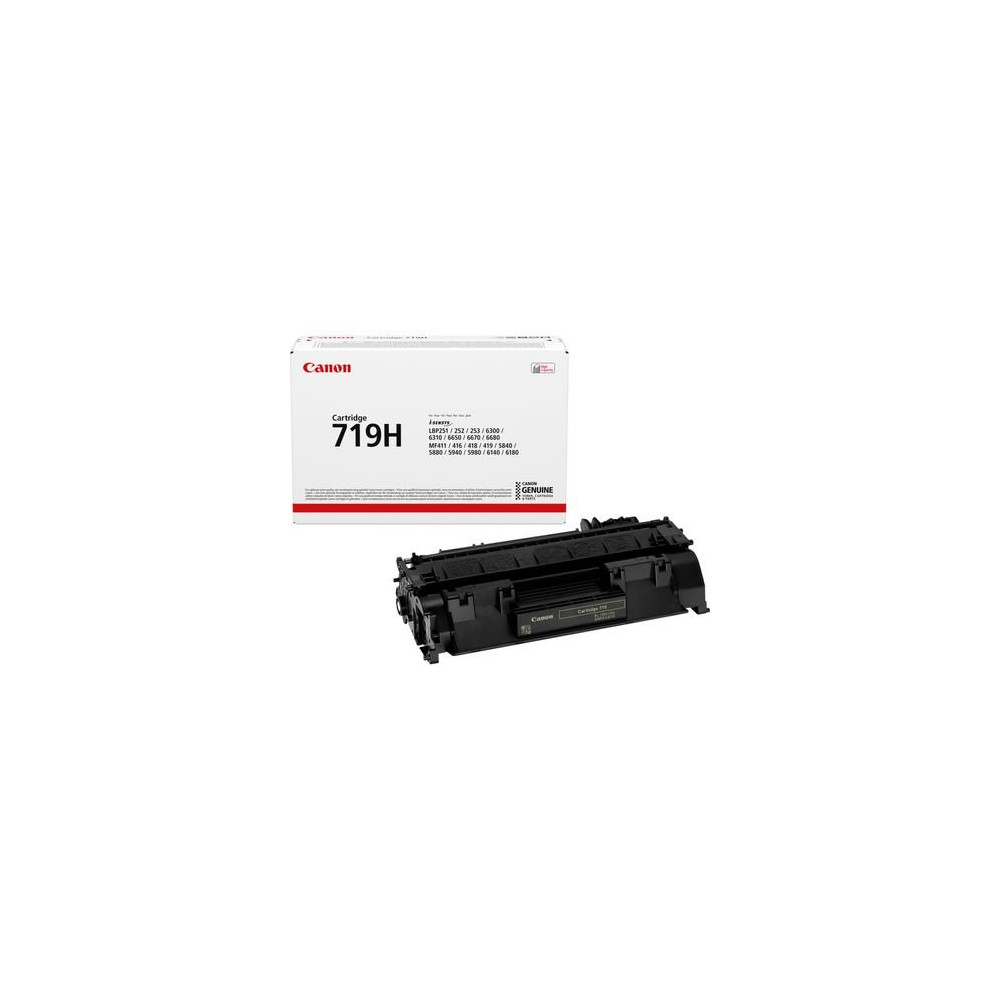 Canon 719H cartuccia toner 1 pz Originale Nero Canon 719H cartuccia toner 1 pz Originale Nero