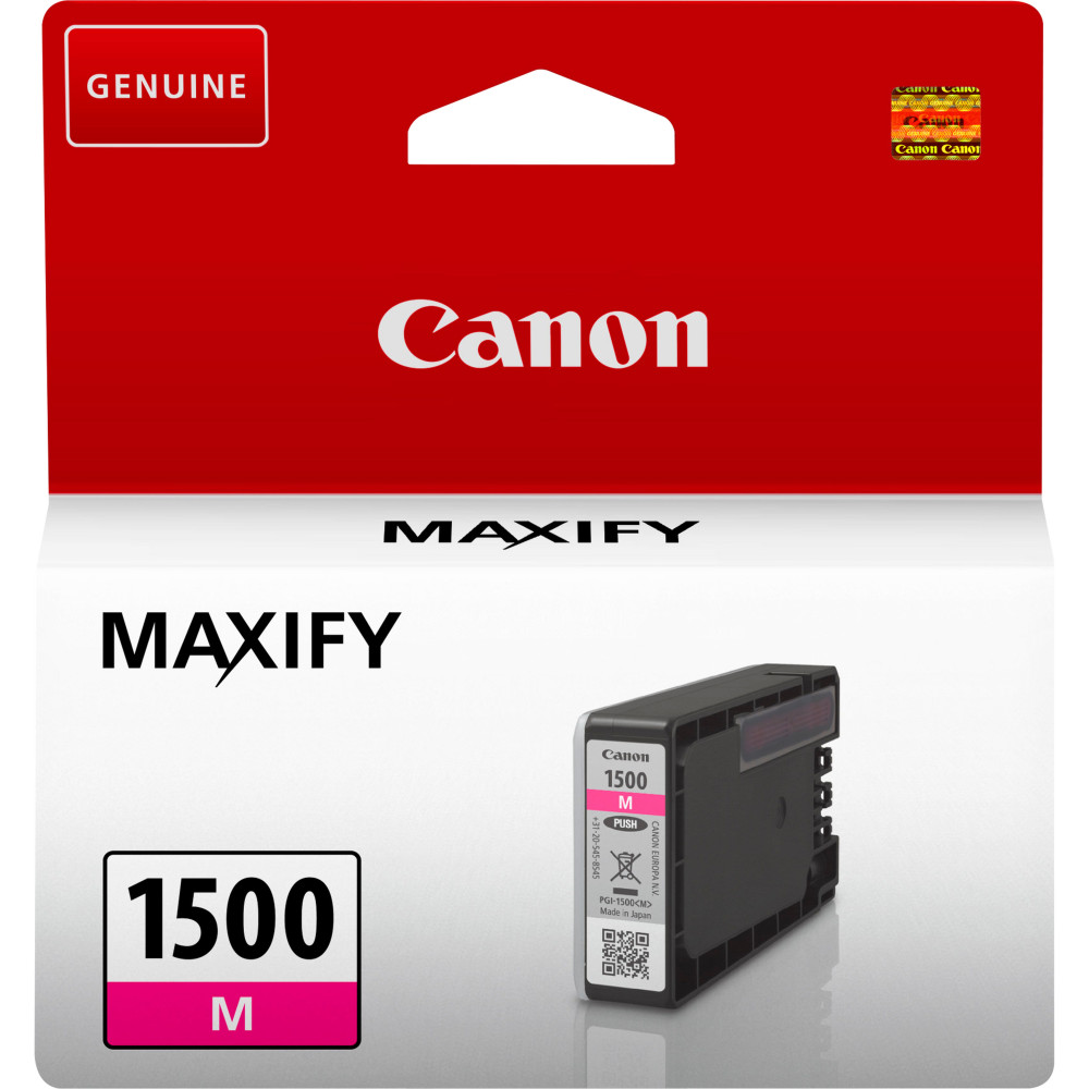 Canon Cartuccia d'inchiostro magenta PGI-1500M Canon Cartuccia d'inchiostro magenta PGI-1500M