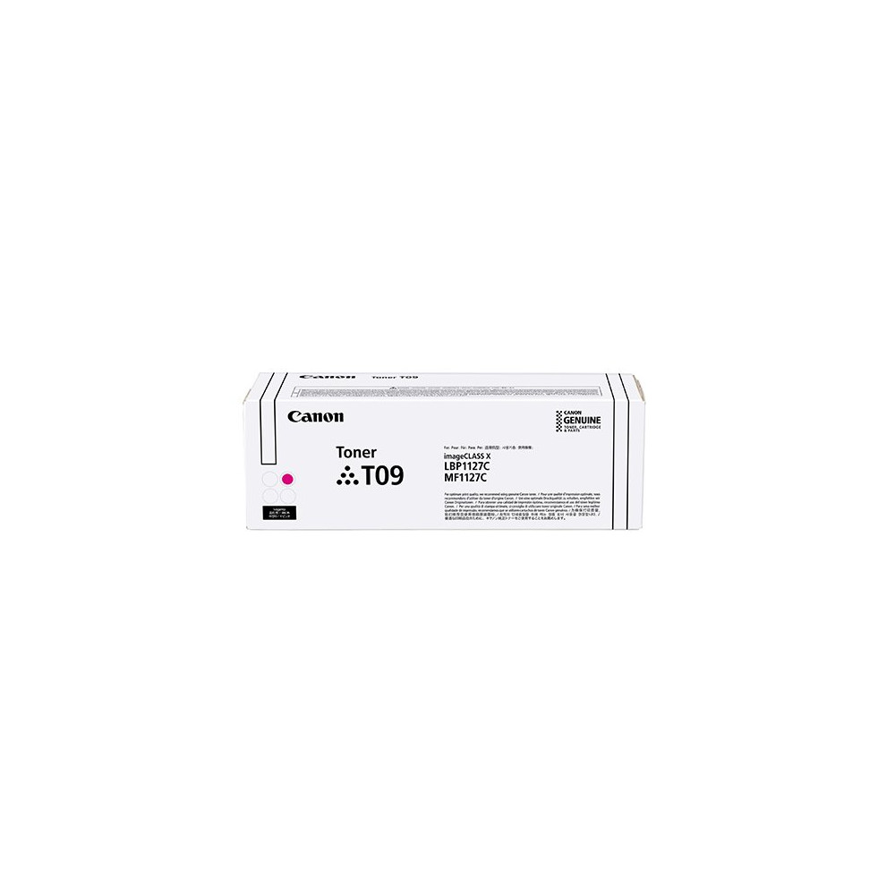 Canon TONER T09 M cartuccia toner 1 pz Originale Magenta Canon TONER T09 M cartuccia toner 1 pz Originale Magenta