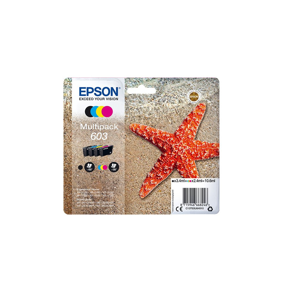 Epson Multipack 4-colours 603 Ink Epson Multipack 4-colours 603 Ink