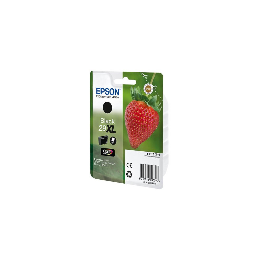 Epson Strawberry 29XL K cartuccia d'inchiostro 1 pz Originale Resa elevata (XL) Nero