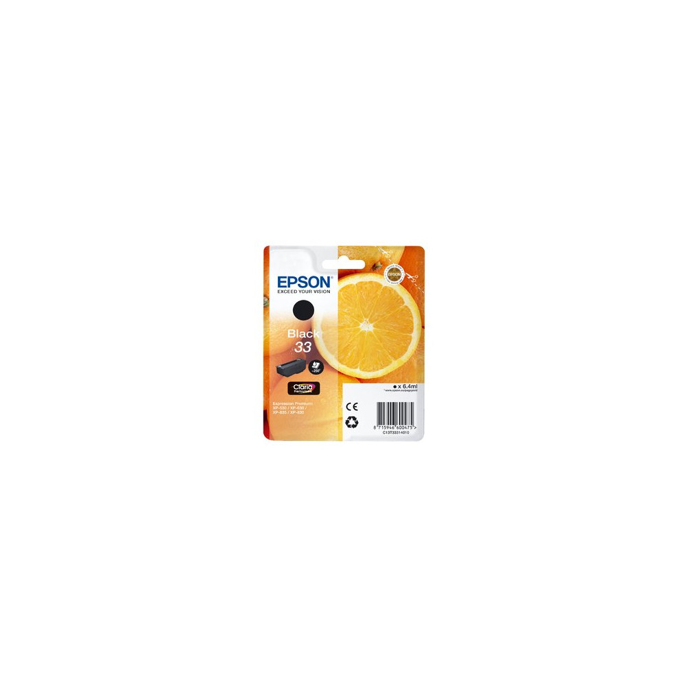 Epson Oranges C13T33314010 cartuccia d'inchiostro 1 pz Originale Nero