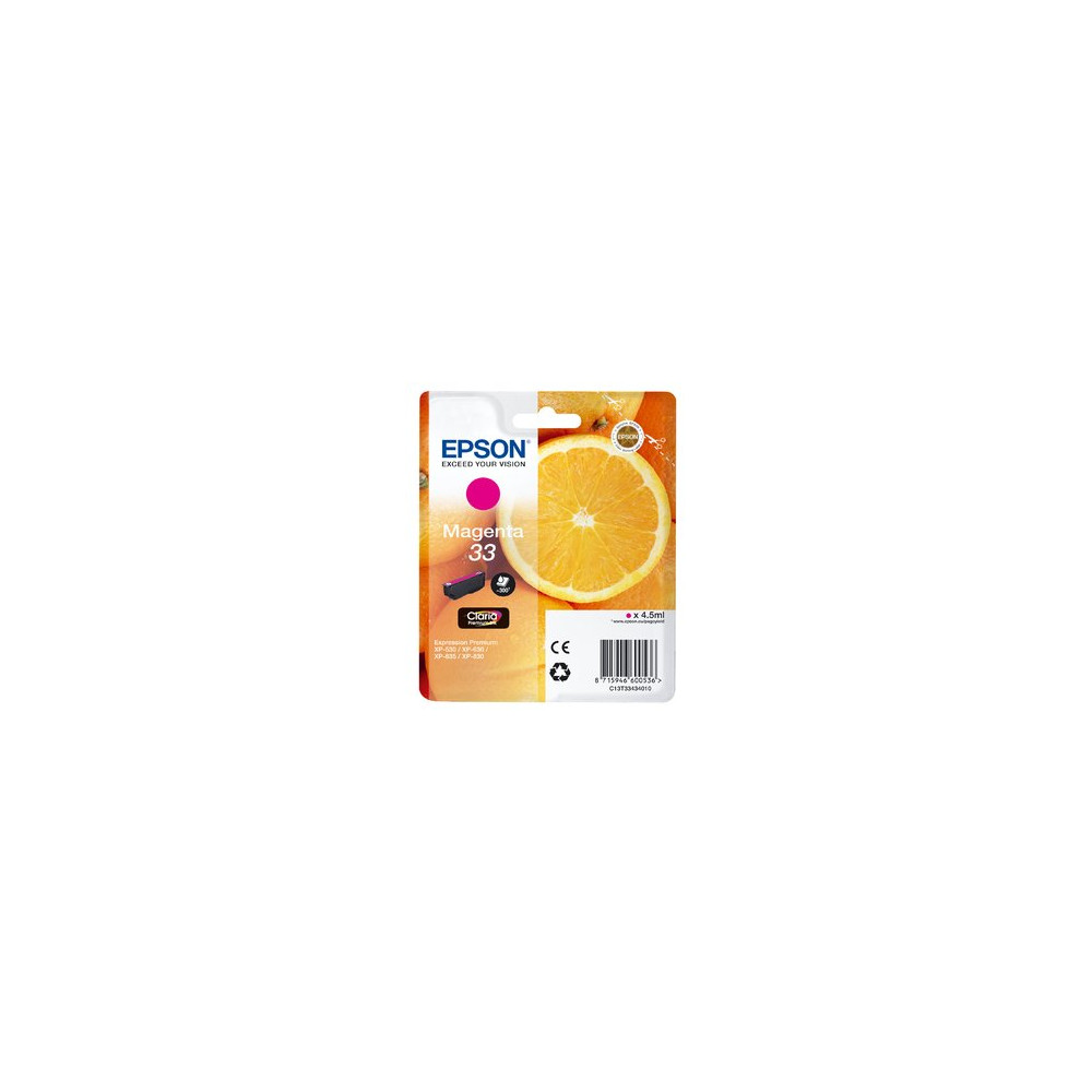 Epson C13T33434010 cartuccia d'inchiostro 1 pz Originale Magenta