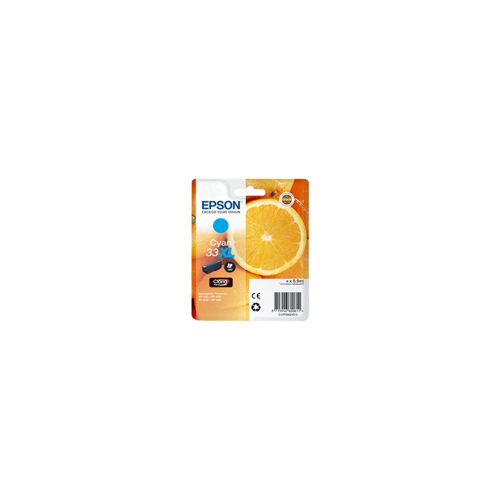 Epson Oranges C13T33624010 cartuccia d'inchiostro 1 pz Originale Ciano