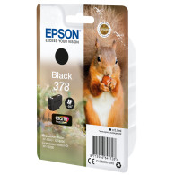 Epson Squirrel Singlepack Black 378 Claria Photo HD Ink
