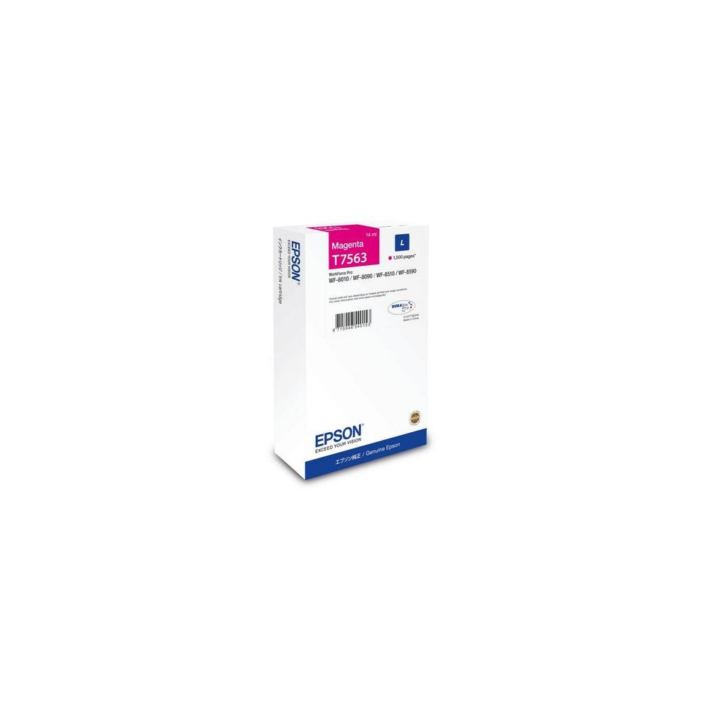Epson C13T75634N cartuccia d'inchiostro 1 pz Originale Resa standard Magenta Epson C13T75634N cartuccia d'inchiostro 1 pz Originale Resa standard Magenta