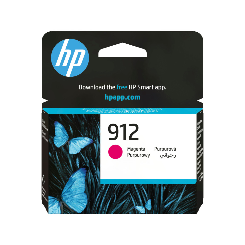 HP Cartuccia di inchiostro magenta originale 912 HP Cartuccia di inchiostro magenta originale 912