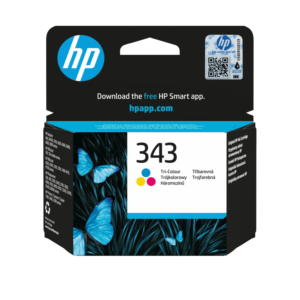 HP Cartuccia originale inchiostro tricromia 343 HP Cartuccia originale inchiostro tricromia 343