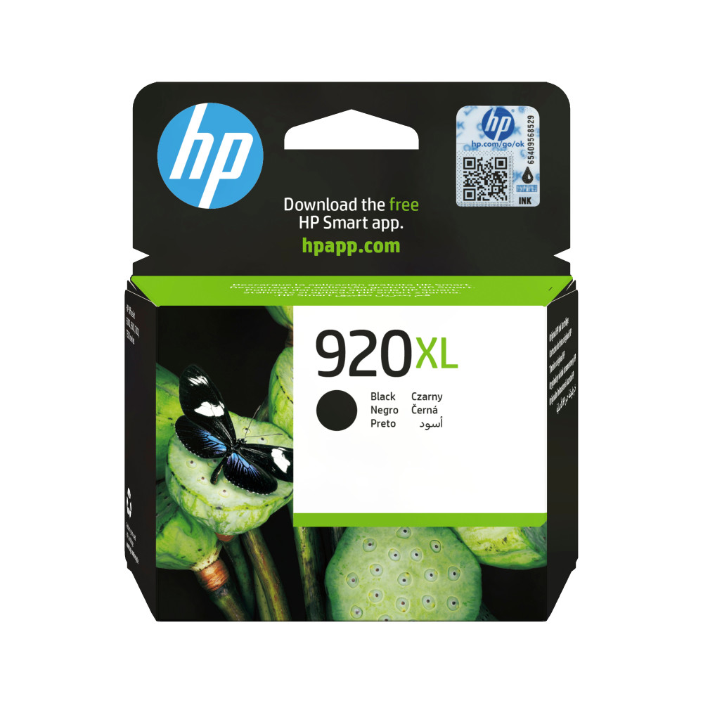 HP Cartuccia originale inchiostro nero ad alta capacità 920XL HP Cartuccia originale inchiostro nero ad alta capacità 920XL
