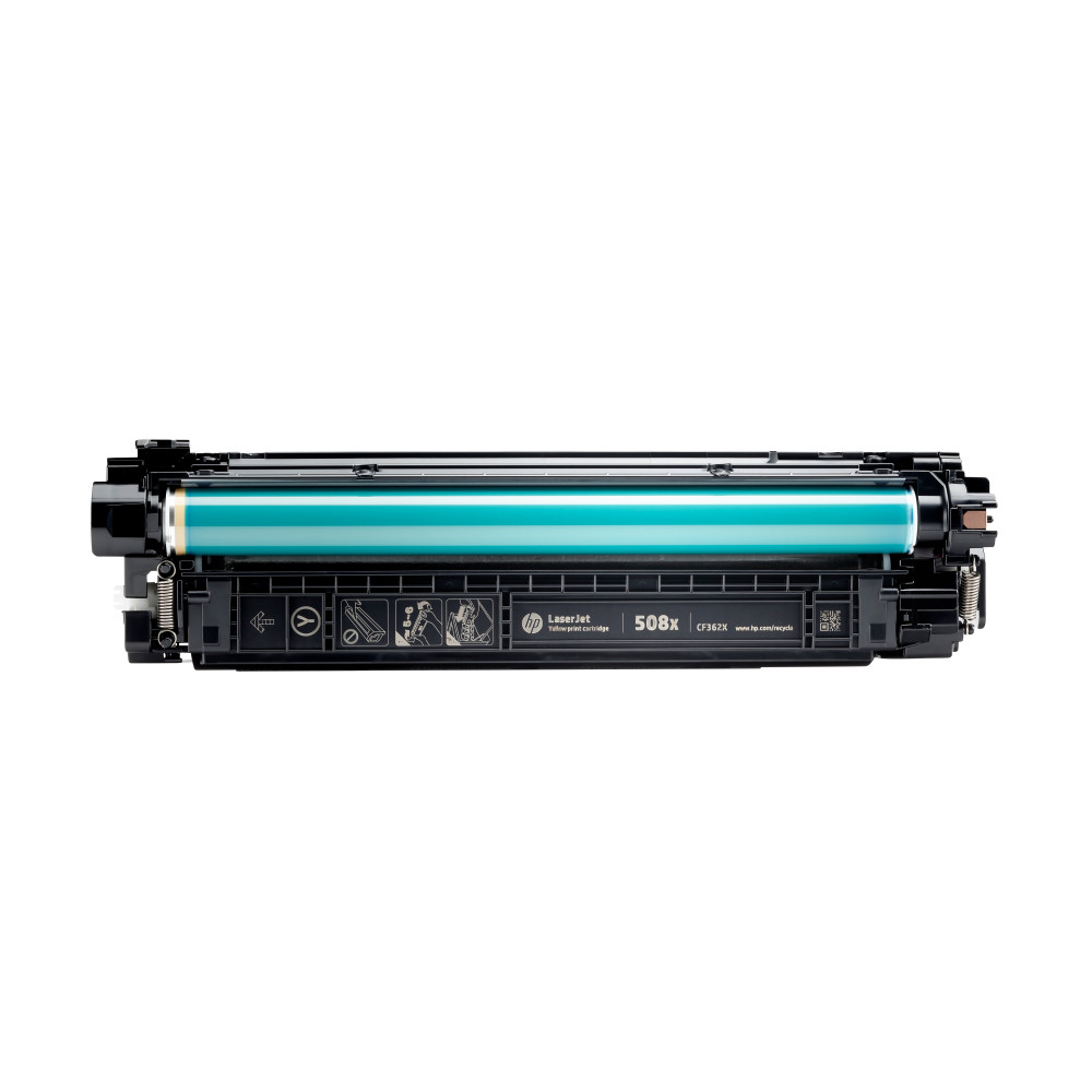 HP Cartuccia Toner giallo originale ad alta capacità LaserJet 508X HP Cartuccia Toner giallo originale ad alta capacità LaserJet 508X