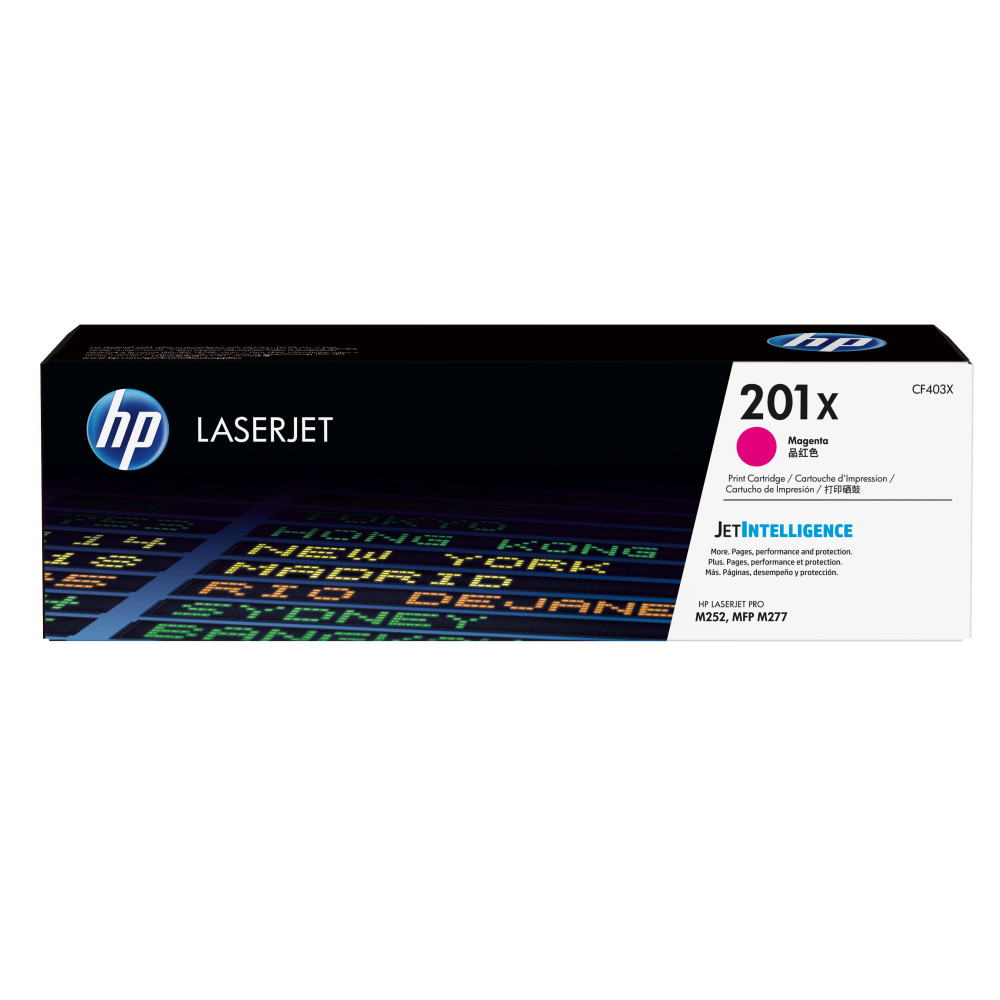 HP Cartuccia Toner originale magenta ad alta capacità LaserJet 201X HP Cartuccia Toner originale magenta ad alta capacità LaserJet 201X