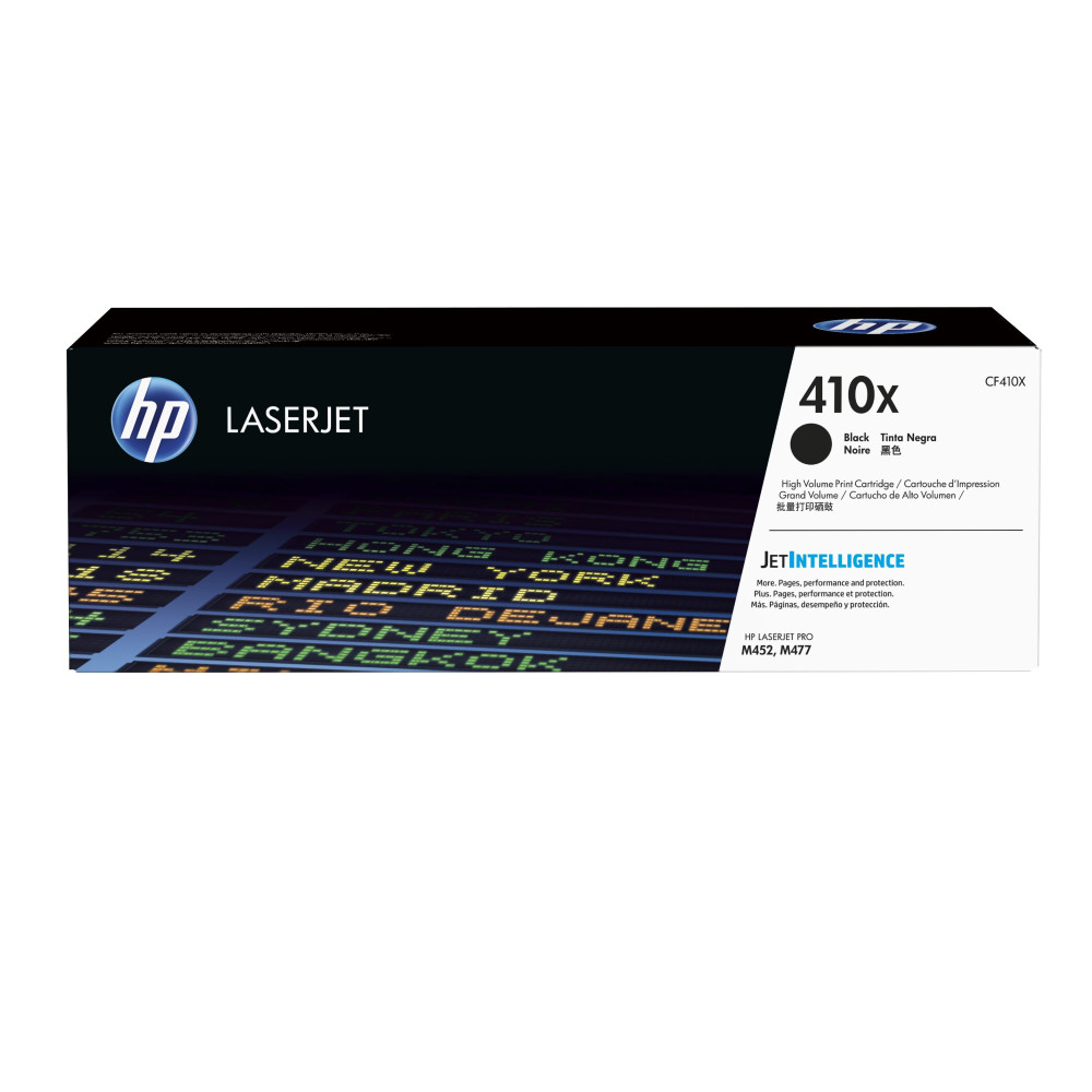 HP Cartuccia Toner originale nero ad alta capacità LaserJet 410X HP Cartuccia Toner originale nero ad alta capacità LaserJet 410X
