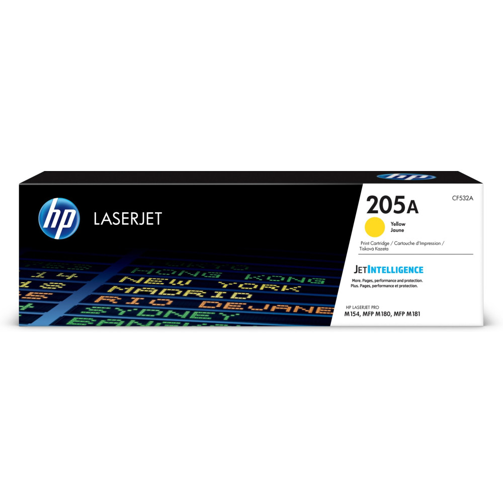 HP LaserJet Cartuccia toner giallo originale 205A HP LaserJet Cartuccia toner giallo originale 205A