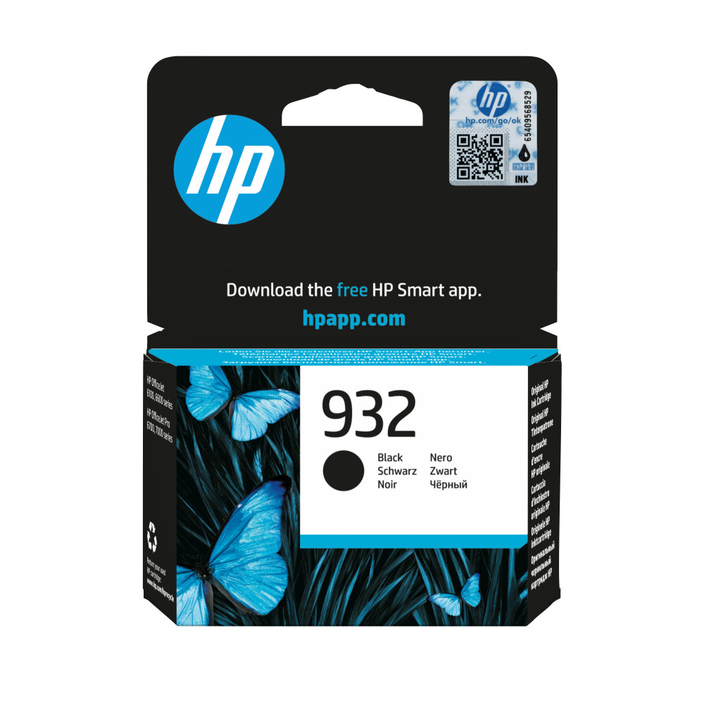 HP Cartuccia originale inchiostro nero 932 HP Cartuccia originale inchiostro nero 932