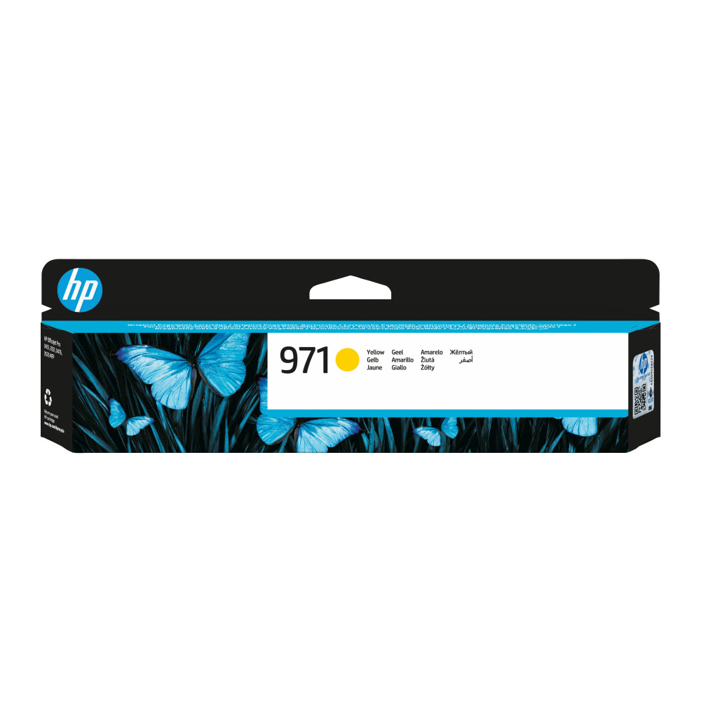HP Cartuccia originale inchiostro giallo 971 HP Cartuccia originale inchiostro giallo 971