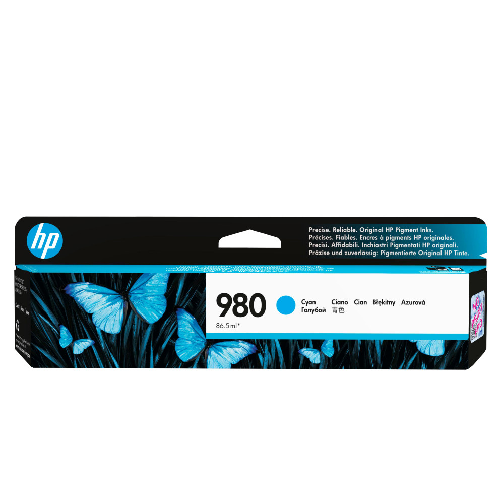 HP Cartuccia originale inchiostro ciano 980 HP Cartuccia originale inchiostro ciano 980