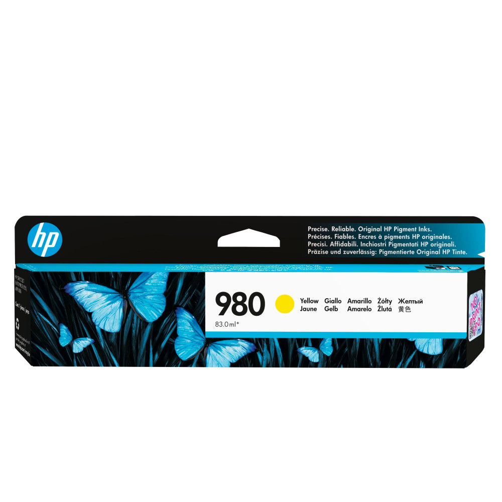 HP Cartuccia originale inchiostro giallo 980 HP Cartuccia originale inchiostro giallo 980