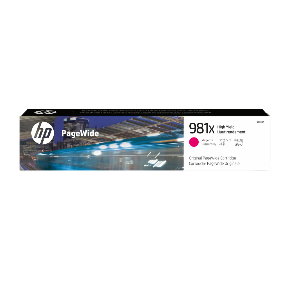 HP Cartuccia magenta originale ad alta capacità 981X PageWide HP Cartuccia magenta originale ad alta capacità 981X PageWide