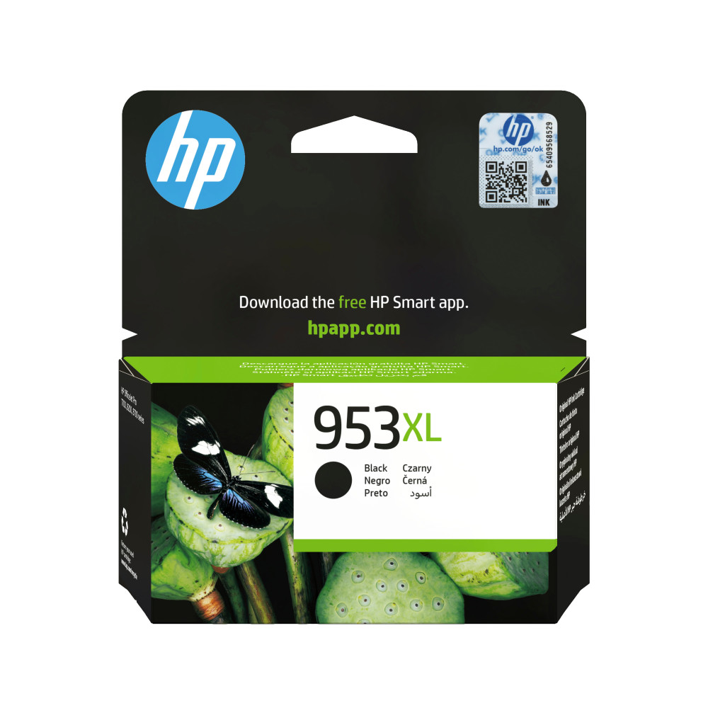 HP Cartuccia di inchiostro nero originale ad alta capacità 953XL HP Cartuccia di inchiostro nero originale ad alta capacità 953XL