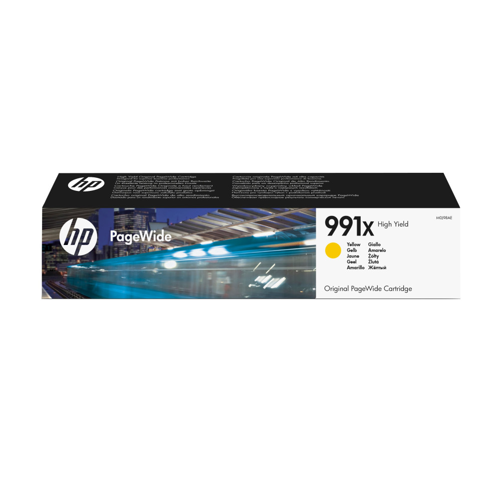 HP Cartuccia originale giallo ad alta capacità 991X PageWide HP Cartuccia originale giallo ad alta capacità 991X PageWide