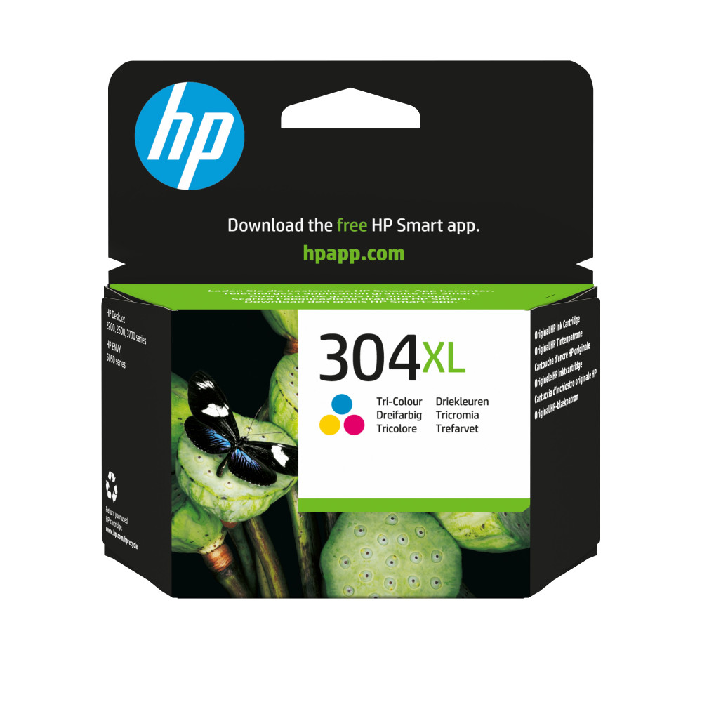 HP Cartuccia inchiostro originale tricromia 304XL HP Cartuccia inchiostro originale tricromia 304XL