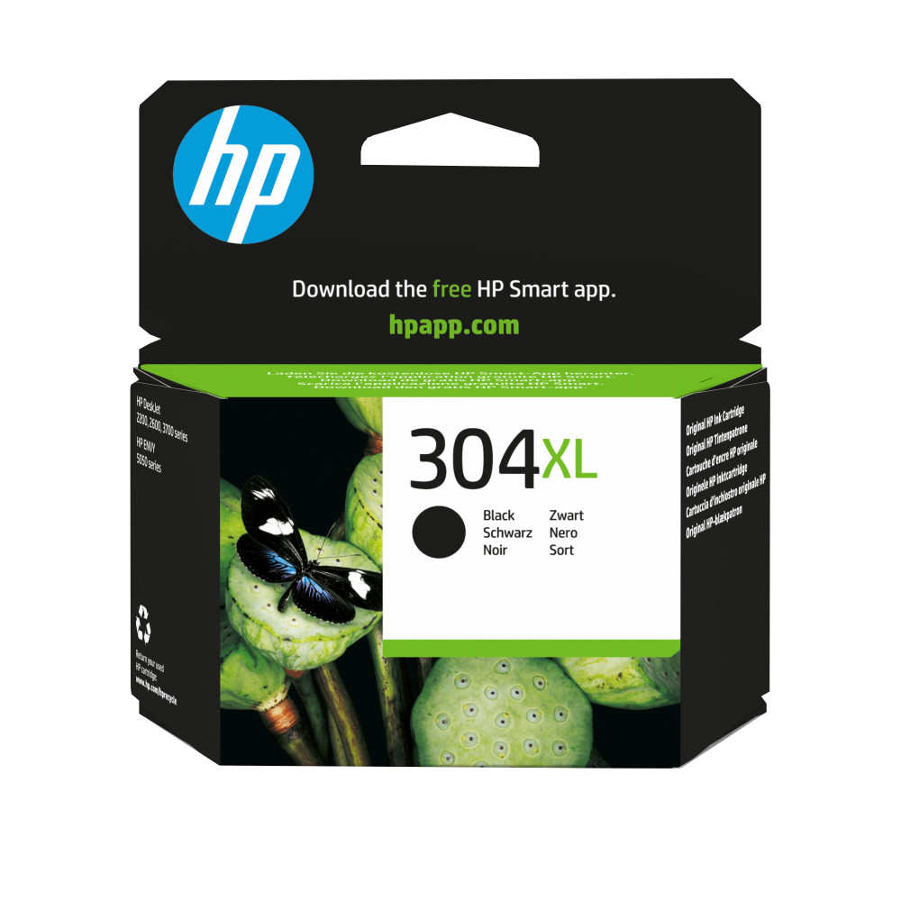 HP Cartuccia inchiostro originale nero 304XL HP Cartuccia inchiostro originale nero 304XL