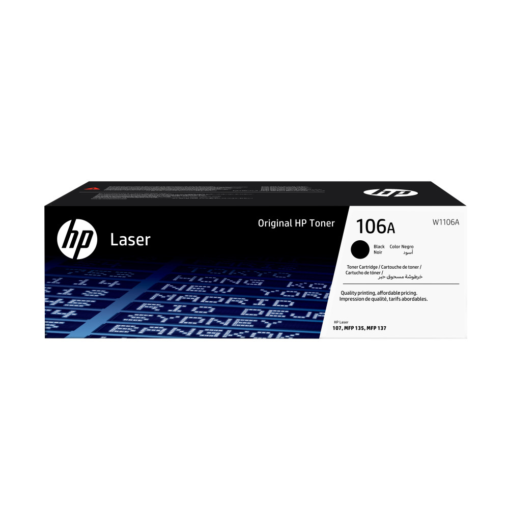HP Cartuccia toner nero originale LaserJet 106A HP Cartuccia toner nero originale LaserJet 106A