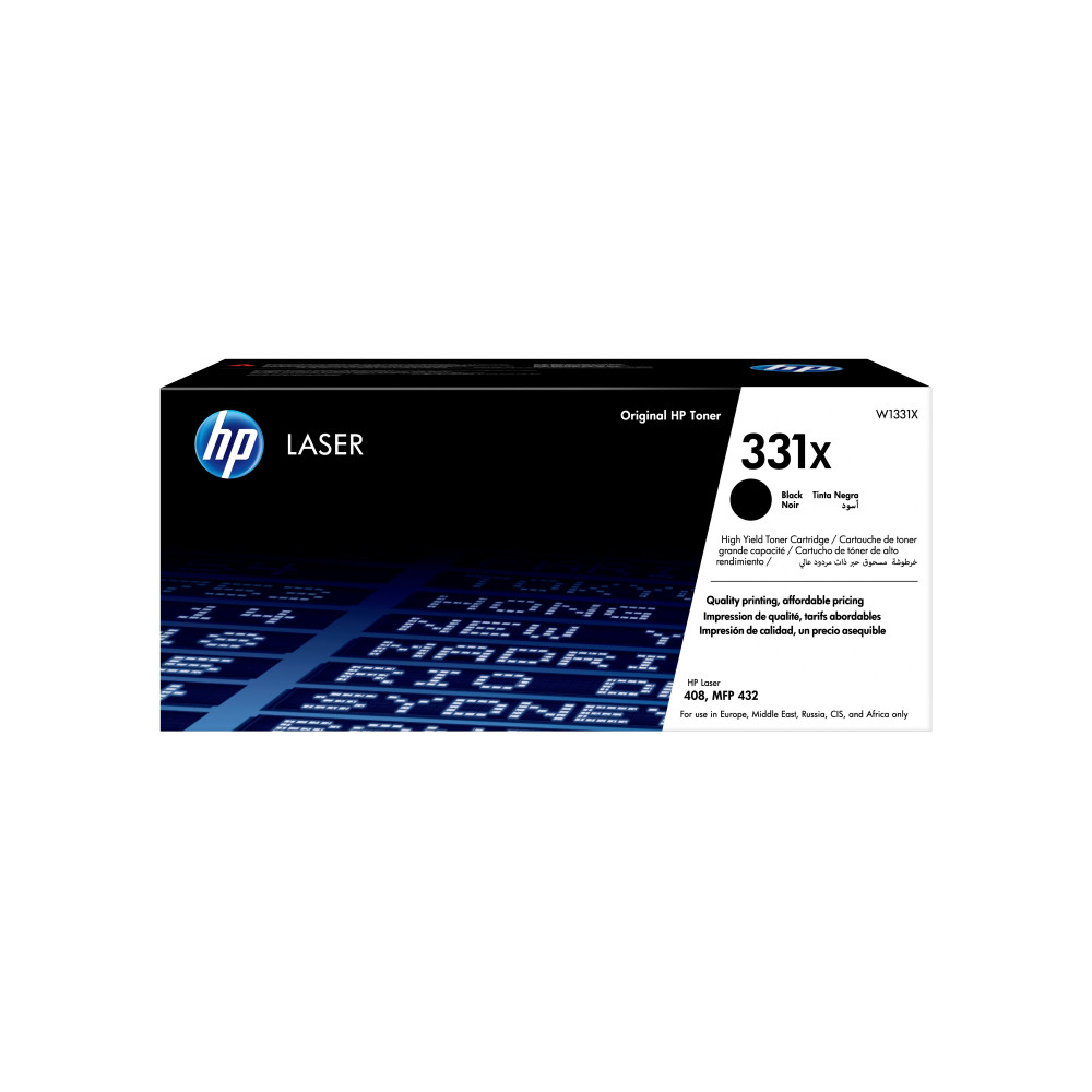 HP Cartuccia toner nero originale Laser 331X ad alta capacità HP Cartuccia toner nero originale Laser 331X ad alta capacità