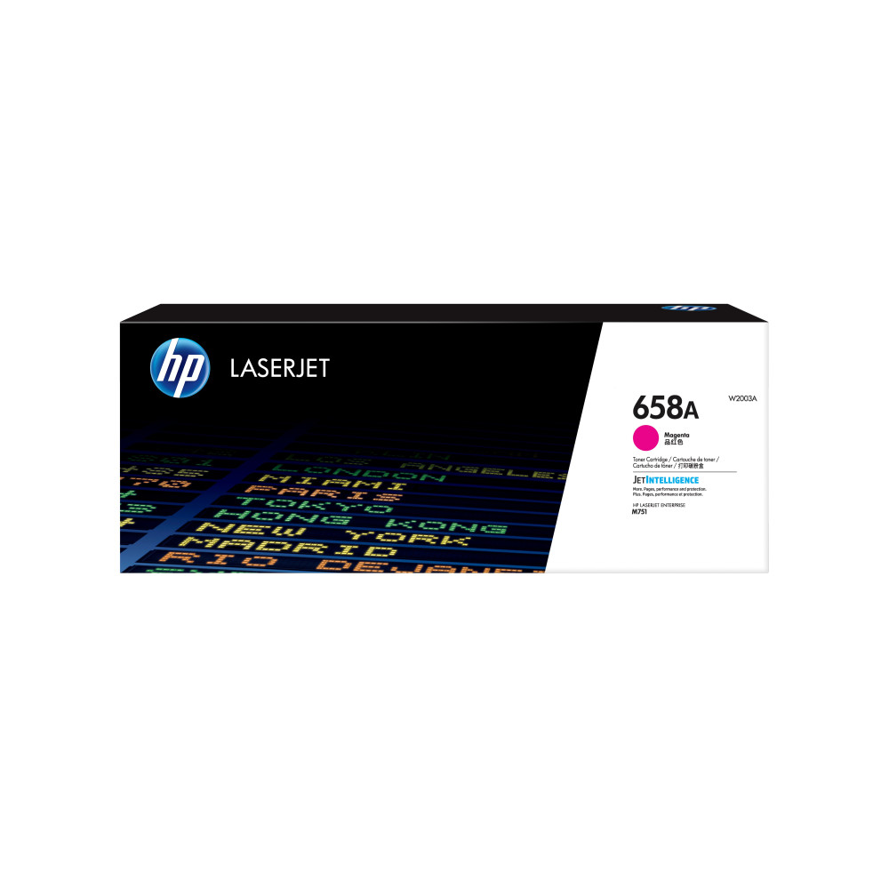 HP Cartuccia toner magenta originale LaserJet 658A HP Cartuccia toner magenta originale LaserJet 658A