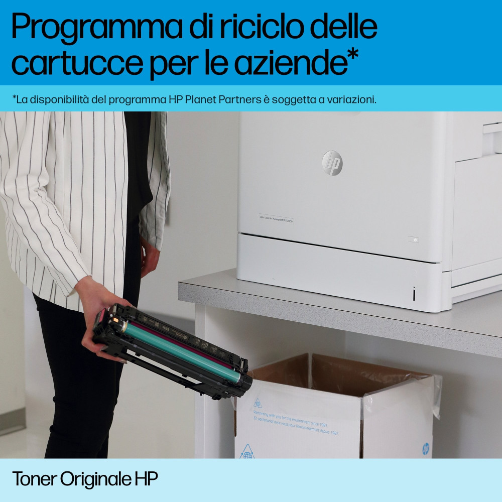 HP LaserJet Cartuccia toner nero originale 659X ad alta capacità HP LaserJet Cartuccia toner nero originale 659X ad alta capacità