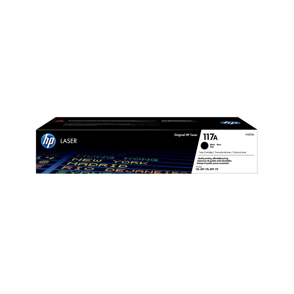 HP Cartuccia toner nero per stampante laser originale 117A HP Cartuccia toner nero per stampante laser originale 117A