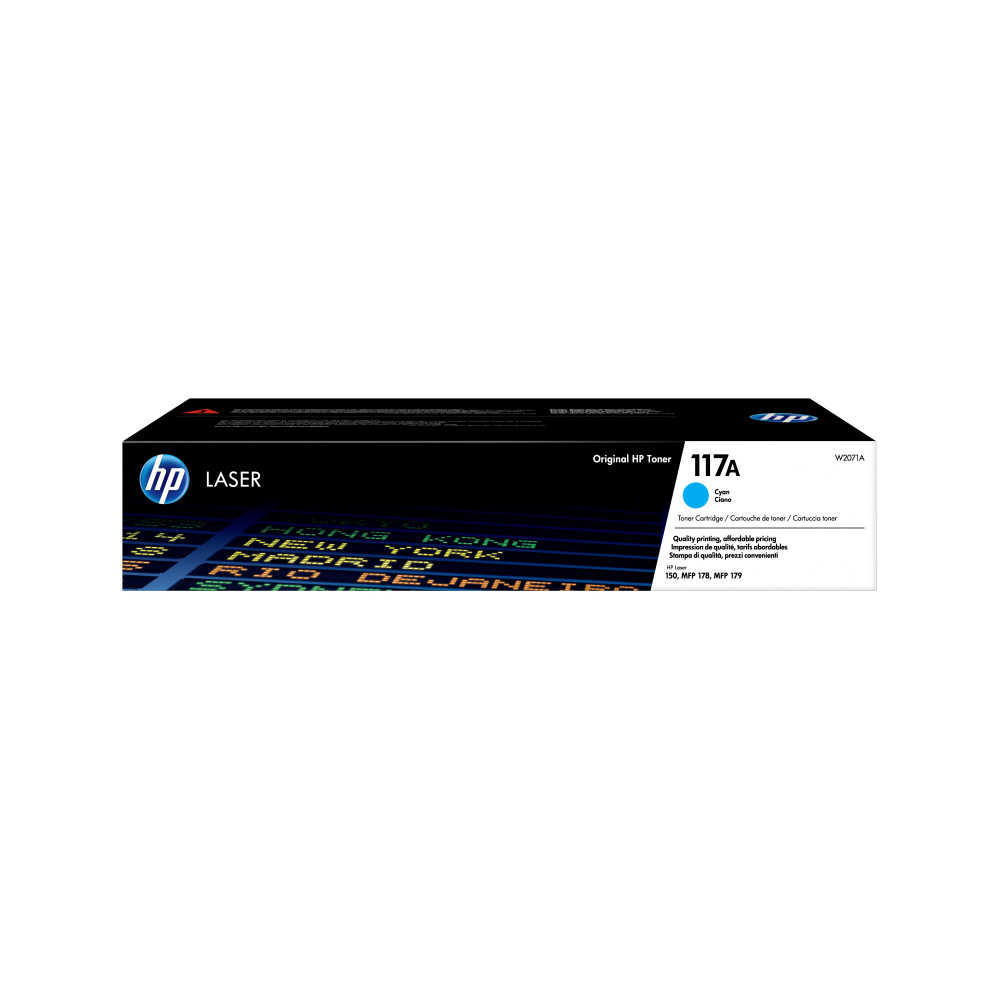 HP Cartuccia toner ciano per stampante laser originale 117A HP Cartuccia toner ciano per stampante laser originale 117A
