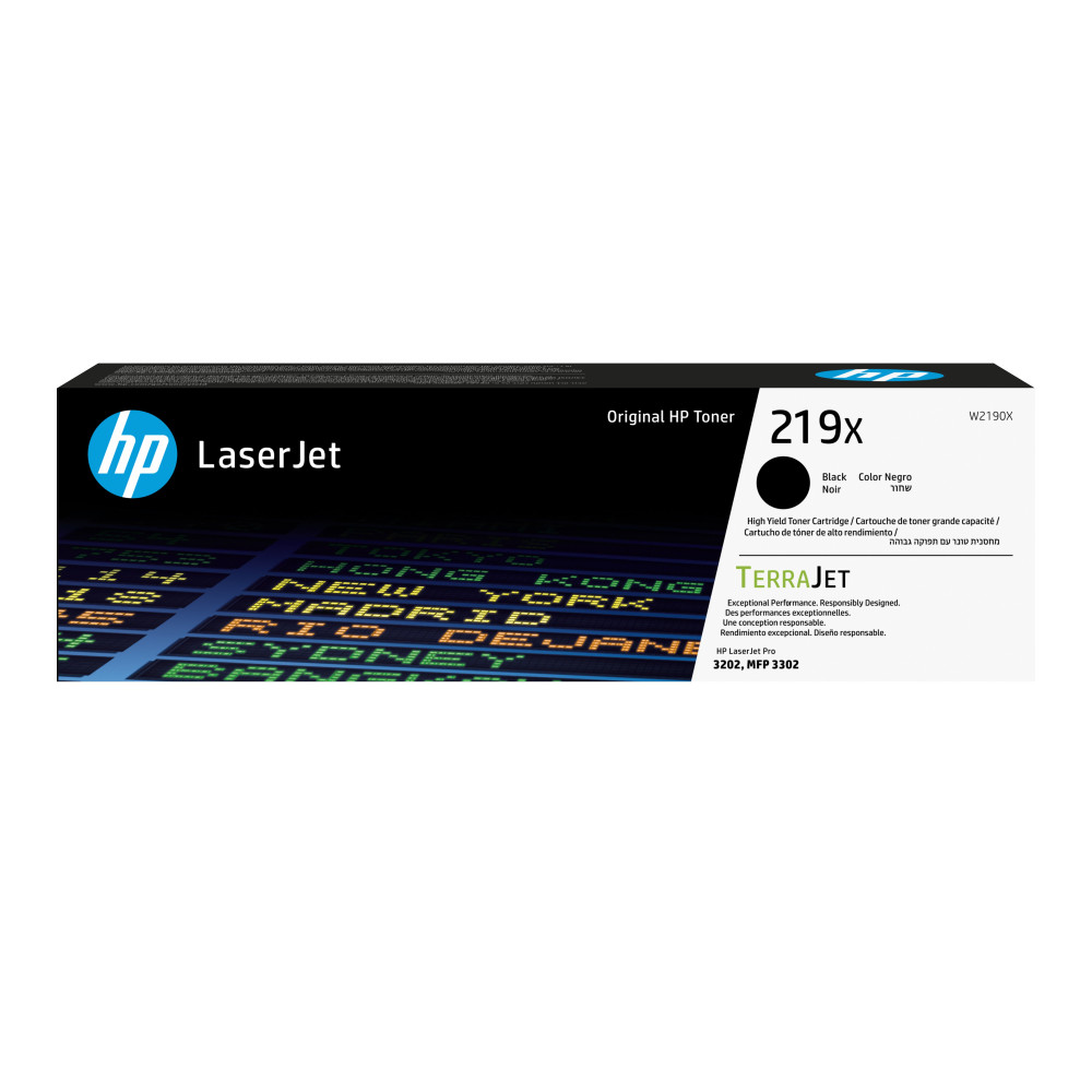 HP Cartuccia toner originale ad alta capacità LaserJet 219X nero HP Cartuccia toner originale ad alta capacità LaserJet 219X nero