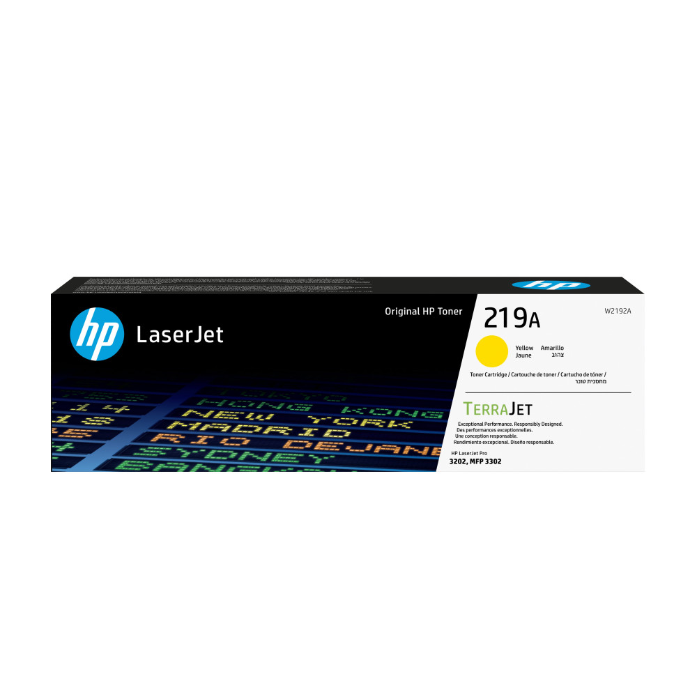 HP Cartuccia toner originale LaserJet 219A giallo HP Cartuccia toner originale LaserJet 219A giallo