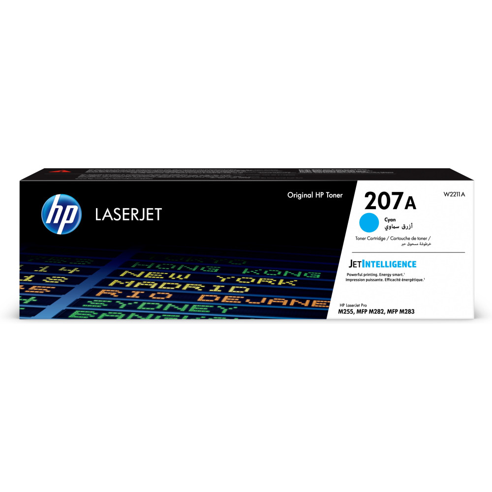 HP Cartuccia toner ciano originale LaserJet 207A HP Cartuccia toner ciano originale LaserJet 207A