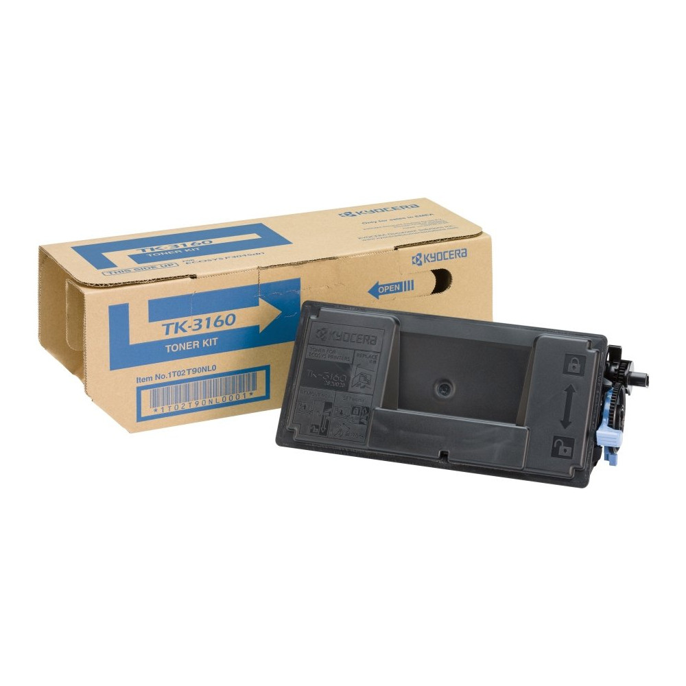 KYOCERA TK-3160 cartuccia toner 1 pz Originale Nero KYOCERA TK-3160 cartuccia toner 1 pz Originale Nero