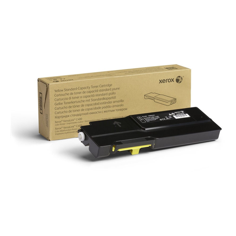 Xerox Cartuccia toner Giallo a Capacità standard da 2500 Pages per Stampante a colori ® VersaLink® C400/multifunzione a colori Xerox Cartuccia toner Giallo a Capacità standard da 2500 Pages per Stampante a colori ® VersaLink® C400/multifunzione a colori