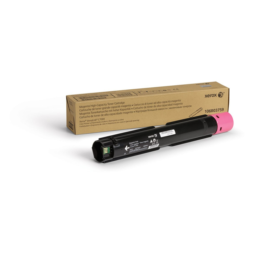 Xerox Cartuccia toner Magenta a Alta capacità da 10100 Pages per Stampante a colori ® VersaLink® C7000 (106R03759) Xerox Cartuccia toner Magenta a Alta capacità da 10100 Pages per Stampante a colori ® VersaLink® C7000 (106R03759)