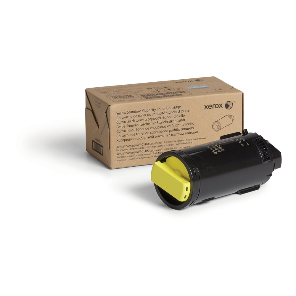 Xerox Cartuccia toner Giallo a Capacità standard da 2400 Pages per Multifunzione a colori ® VersaLink® C505, Stampante a colori Xerox Cartuccia toner Giallo a Capacità standard da 2400 Pages per Multifunzione a colori ® VersaLink® C505, Stampante a colori