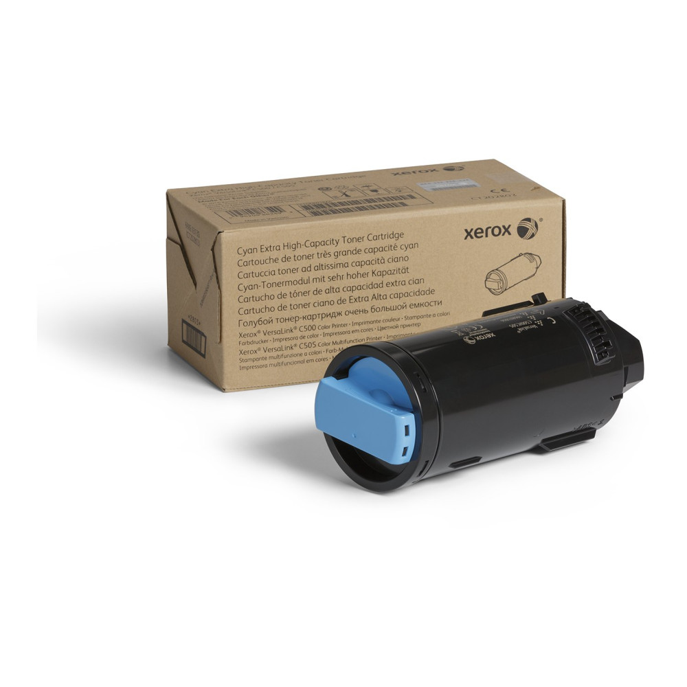 Xerox Cartuccia toner Ciano a Altissima capacità da 9000 Pages per Multifunzione a colori ® VersaLink® C505, Stampante a colori Xerox Cartuccia toner Ciano a Altissima capacità da 9000 Pages per Multifunzione a colori ® VersaLink® C505, Stampante a colori