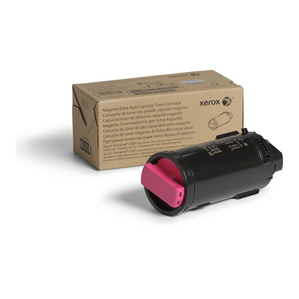 Xerox Cartuccia toner Magenta a Altissima capacità da 9000 Pages per Multifunzione a colori ® VersaLink® C505, Stampante a color Xerox Cartuccia toner Magenta a Altissima capacità da 9000 Pages per Multifunzione a colori ® VersaLink® C505, Stampante a color