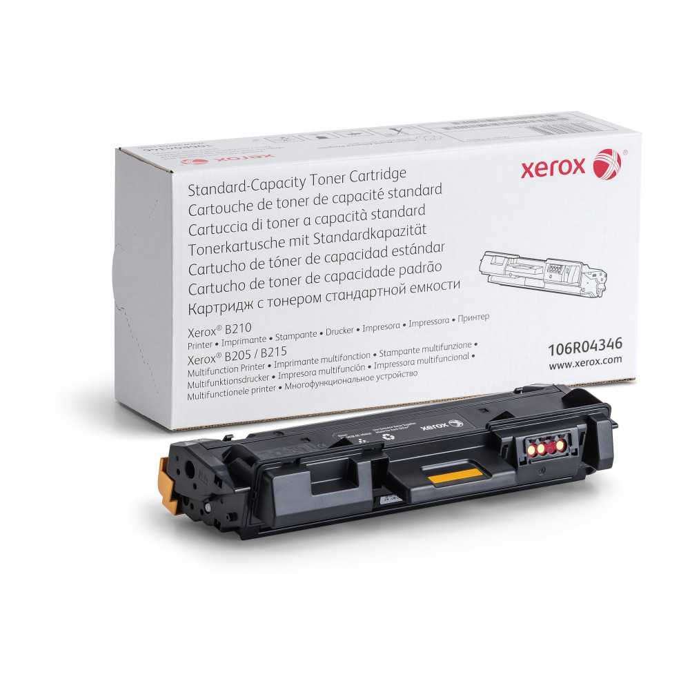 Xerox Cartuccia toner Nero a Capacità standard da 1500 Pages per Stampante ® B210, Stampante multifunzione ® B205/ ® B215 (106 Xerox Cartuccia toner Nero a Capacità standard da 1500 Pages per Stampante ® B210, Stampante multifunzione ® B205/ ® B215 (106